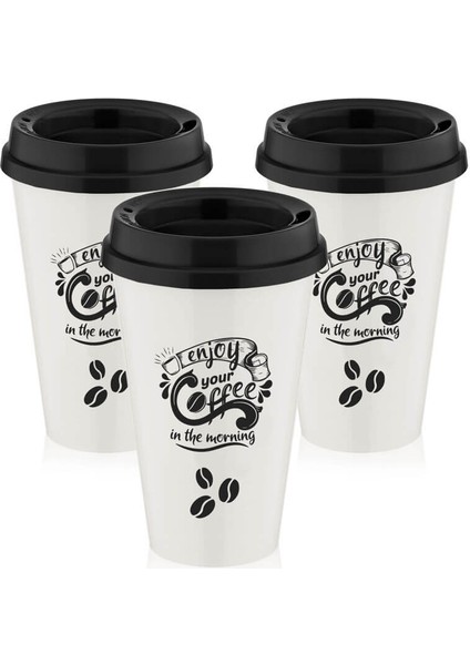 3 Adet Kahve Bardağı Qlux Kahve Bardağı