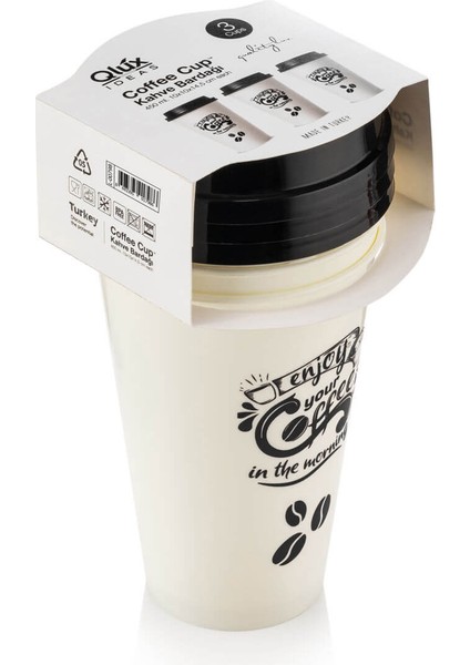 3 Adet Kahve Bardağı Qlux Kahve Bardağı fiyatları