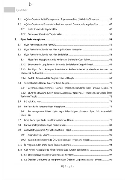 Hap Bilgilerle Fıyat Farkı Uygulamaları -Yapım Hizmet Mal Alım fırsatları