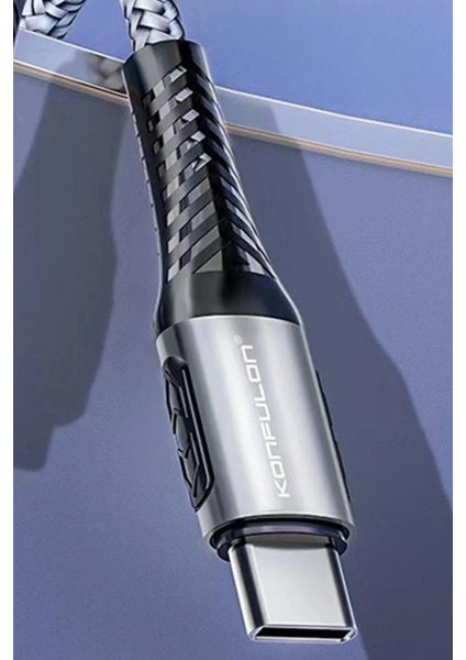 Bfs DC43 Type-C To Type-C 1m Örgü 60W Hızlı Şarj Kablo - Yeşil fiyatları