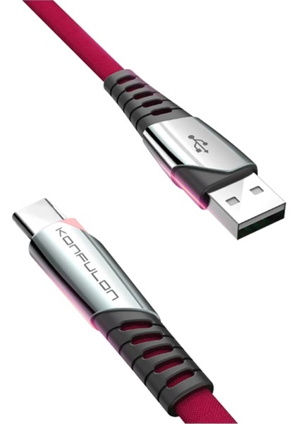 Bfs DC18 Type-C Kablo 1m 5A - Kırmızı