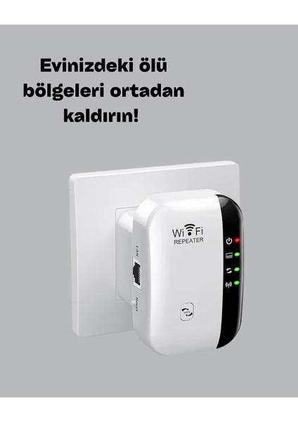 2.4ghz Wifi Tekrarlayıcı Router - Wps Destekli Kablosuz Ağ Genişletici fiyatları