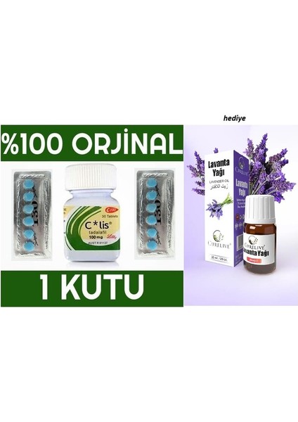 Erkeklere ÖZEL_CIALİS100MG_30_TABLET_12_TABLET_VEGA_HEDİYE Orj