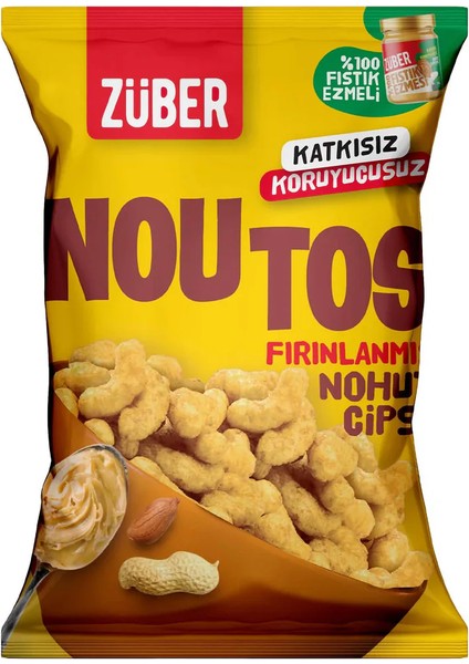Noutos Fırın Nohut Cipsi 55 gr Fıstık