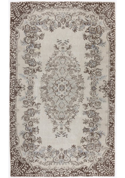 Atina Pembe Eskitme Yün Modern Desenli Yün Hav Toz Vermez Leke Tutmayan Salon Yolluk Mutfak El Dokuma Halı