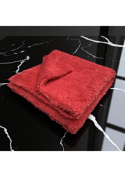 Mikrofiber Lazer Kesim Oto Cila Wax Parlatma Havlusu 50X70 cm Parlak Renk Araba Bezi