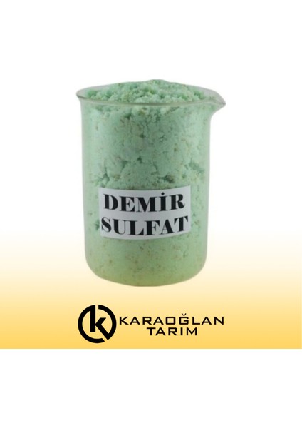 Sararan ve Kuruyan Ağaç ve Çim Için Demir Sülfat Gübre 10 kg