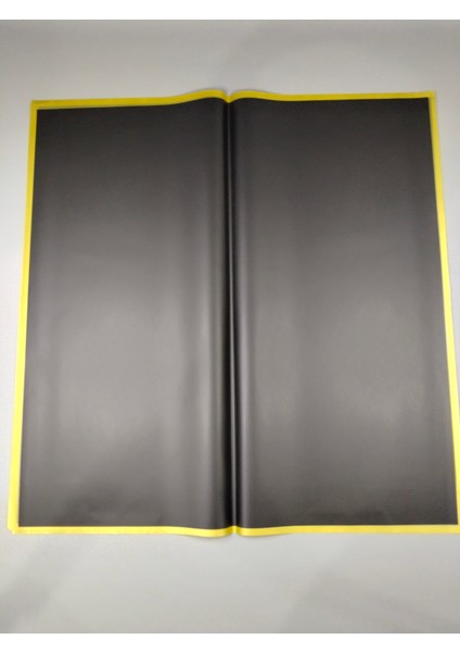 Gold Kenar Çerçeveli Buket Ambalaj Kağıdı Zarif ve Şık Çiçek Ambalajı 57X57 4 Adet fiyatları