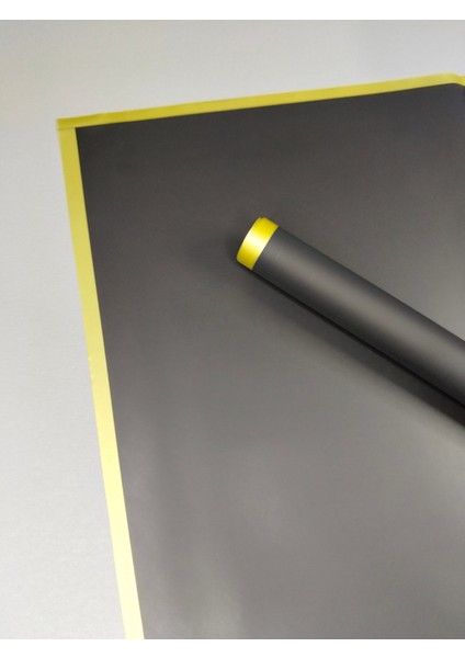 Gold Kenar Çerçeveli Buket Ambalaj Kağıdı Zarif ve Şık Çiçek Ambalajı 57X57 4 Adet fırsatları