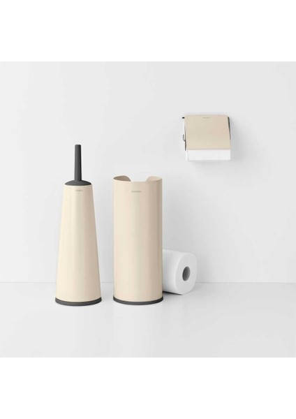 Renew Soft Beıge 3 Parça Tuvalet Aksesuarı Seti modelleri