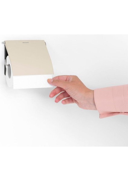 Tuvalet Kağıt Tutucu Brabantia Tuvalet Kağıtlığı Yeni Bej Seri fırsatları