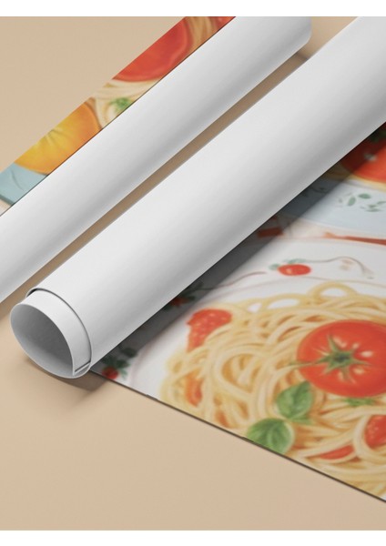 Çerçevesiz Poster, Renkli Kahvaltı Tabağı – Üstten Kompozisyon, Mutfak Dekoru Poster No: 109944 fırsatları