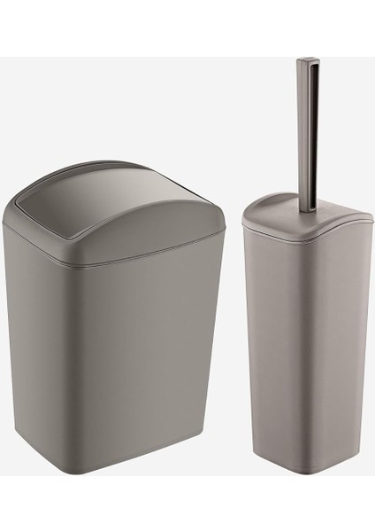 Soft Çöp Kovası ve Wc Fırçası Terra