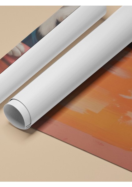 Çerçevesiz Poster, Dinlenen Kedi – Stilize Ev Sahnesi, Ofis Dekoru Poster No: 109816 fırsatları