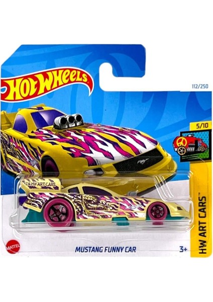 Tekli Arabalar Mustang Funny Car HTD55