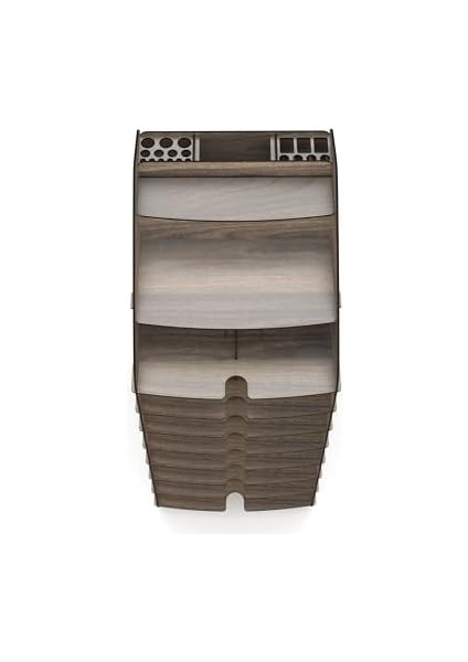 Tower Ofis Masaüstü Organizer 10 Kat Letter A4 Evrak Rafı (Ceviz) modelleri