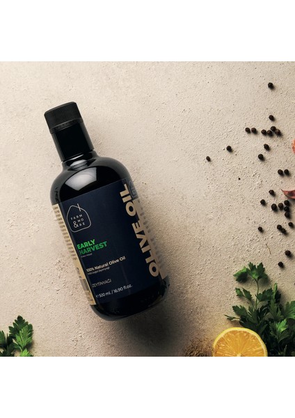 Soğuk Sıkım Zeytinyağı (Kaz Dağları) 500 Ml. indirimleri