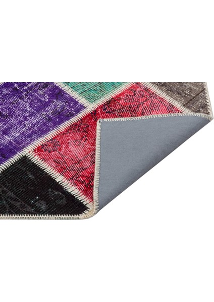 Girit Mavi Çizgili Yün Modern Desenli Yün Hav Toz Vermez Leke Tutmayan Salon Yolluk Mutfak El Dokuma Halı fiyatları