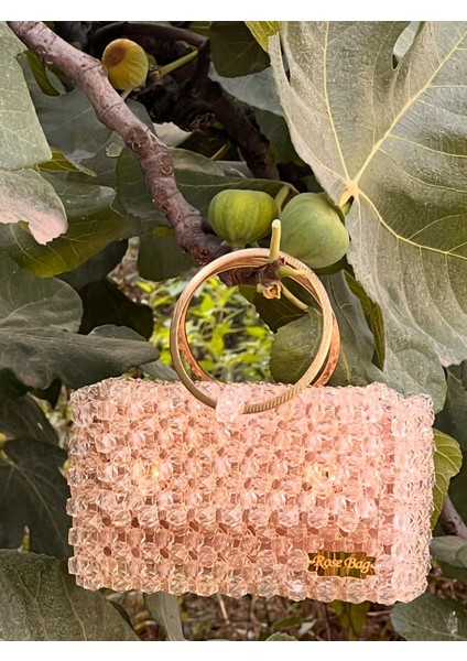 Boncuk Çanta Gece ve Davet Nişan Vs Şık Çanta En 20 cm Boy 15 cm modelleri