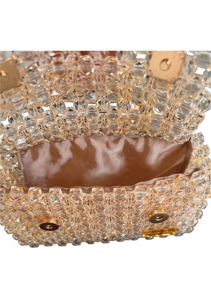 Boncuk Çanta Gece ve Davet Nişan Vs Şık Çanta En 20 cm Boy 15 cm fırsatları