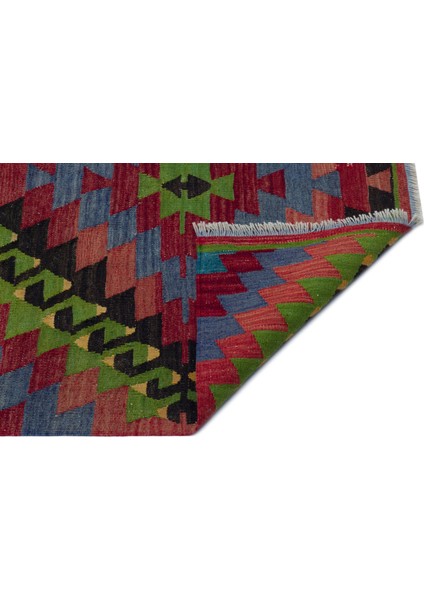 Atina Pembe Eskitme Yün Modern Desenli Yün Hav Toz Vermez Leke Tutmayan Salon Yolluk Mutfak El Dokuma Halı