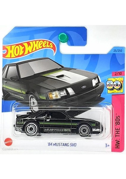 Tekli Arabalar 84 Ford Mustang Svo HKJ60