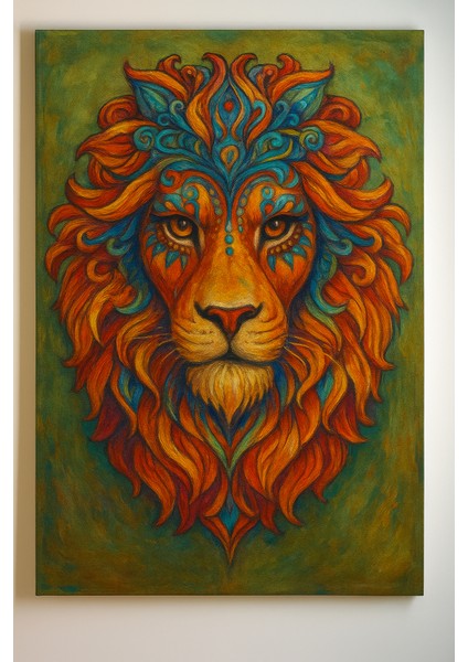 25X35 Resimli Tuval Boyama Seti- 6 Renk Akrilik Boya ve 2 Fırça Adet Fırça Model-16 fırsatları