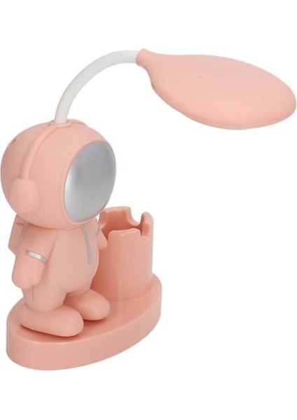 Tasarımlı LED Masa Lambası, Şarj Edilebilir, Kalemlik, Pembe fiyatları