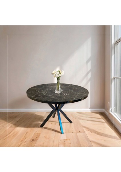 Yuvarlak Yemek Masası Mutfak Masası 90 cm