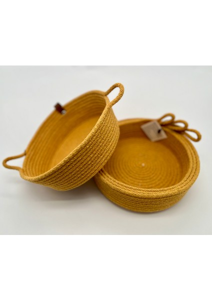 Dekoratif Çok Amaçlı 3'lü Jüt Sepet fiyatları