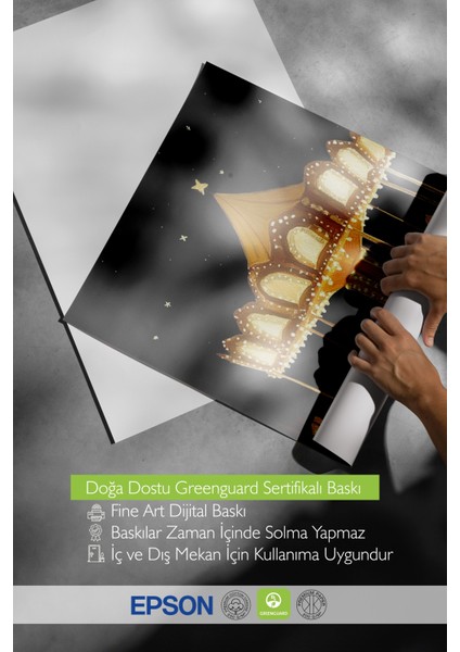 Çerçevesiz Poster, Gece Lunapark Atlı Karınca, Genç Odası Dekoru Poster No: 110247