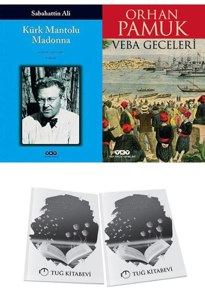 Kürk Mantolu Madonna ve Veba Geceleri + Hediyeli
