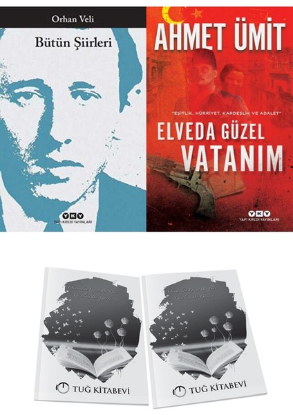 Bütün Şiirleri Orhan Veli ve Elveda Güzel Vatanım + Hediyeli