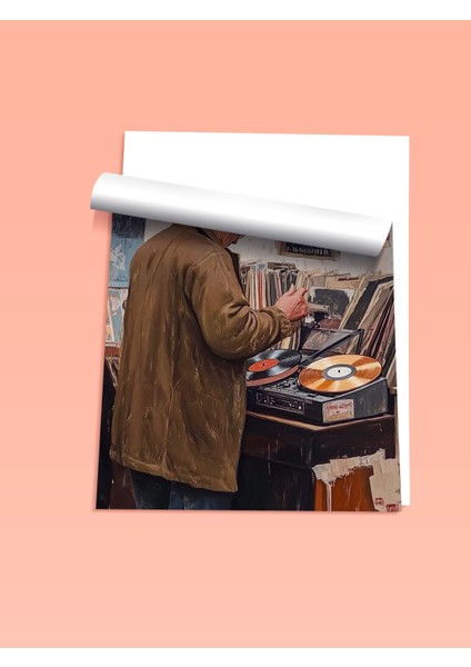 Çerçevesiz Poster, Atölyede Ressam – Sanat Sahnesi, Ofis Dekoru Poster No: 110288 fiyatları