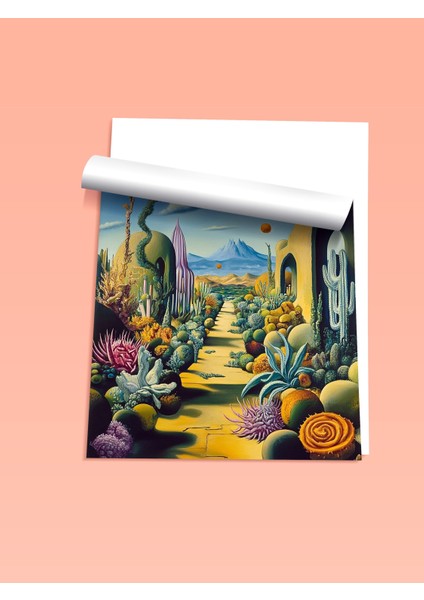 Çerçevesiz Poster, Modern Sürreal Doğa, Salon Dekoru Poster No: 110186 fiyatları