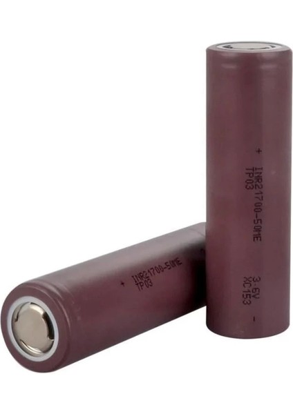 INR21700-50ME - 3.7V 5000 Mah Li-Ion Şarjlı Pil - 14.7A