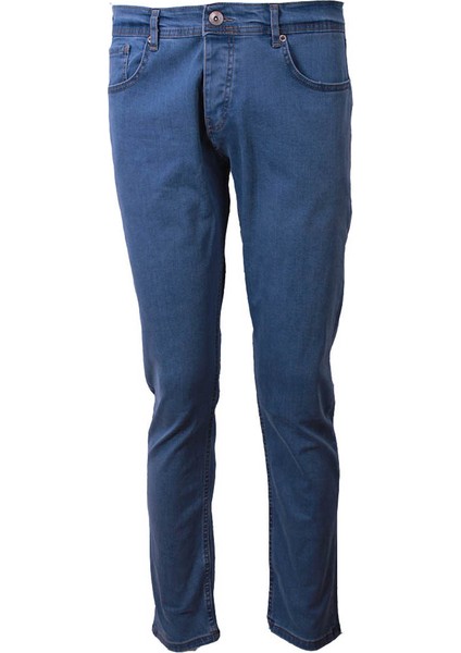 Açık Mavi Erkek Jean Pantolon Tom V1131