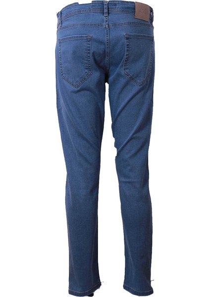 Açık Mavi Erkek Jean Pantolon Tom V1131 modelleri