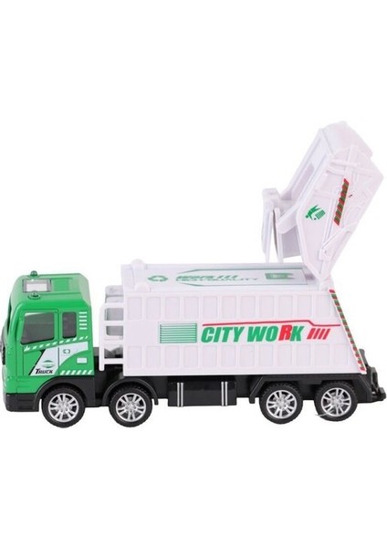 YH-711-57A Sürtmeli Metal 1:50 Çöp Kamyonu modelleri