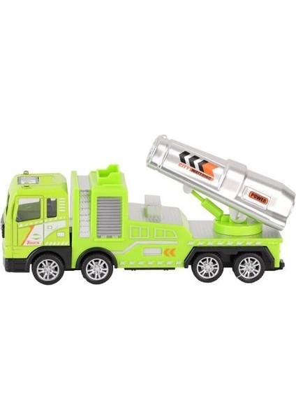 YH-711-57A Sürtmeli Metal 1:50 Çöp Kamyonu fırsatları