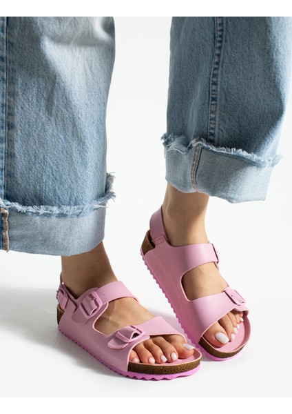 Çift Tokalı Sandalet