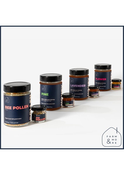 Saf ve Doğal Süzme Çam Balı modelleri