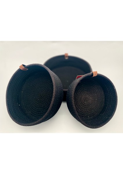 Dekoratif Çok Amaçlı 3'lü Jüt Sepet fiyatları