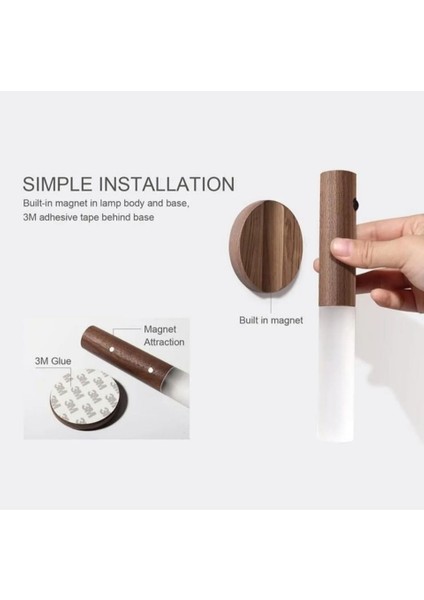 HS-5890 Sensörlü Şarjlı LED Duvar Aplik Günışığı modelleri