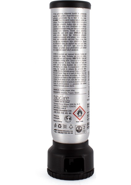 Spor Ayakkabı Deodorantı 100 ml fiyatları