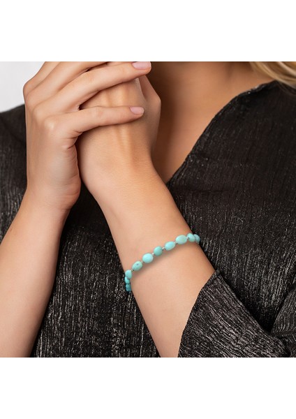 Makrome Örgülü Naturel Kesim Amazonit Doğaltaş Kadın Bileklik modelleri