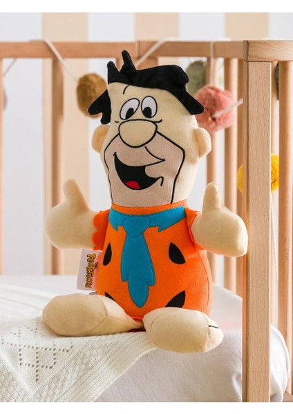 Taş Devri Figürlü Dolgulu Pelüş Bebek Kırlent 40 cm modelleri