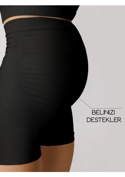 Hamile Korse Toparlayıcı ve Çatlak Önleyici Paçalı Seamless indirimleri