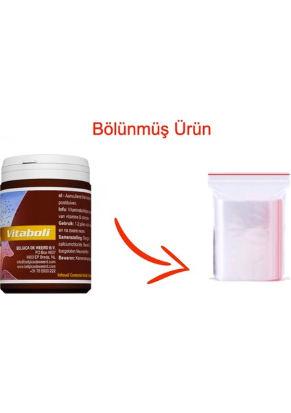 Vitaboli 50 Adet Bölünmüş