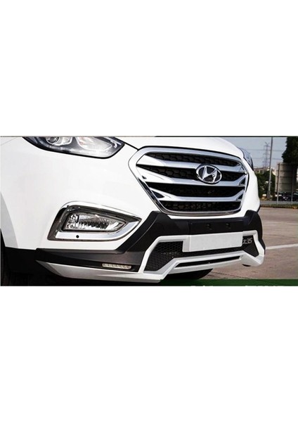 Hyundai IX35 Ön-Arka Tampon Koruması Ledli 2010+ Sonrası Uyumlu (Model 3) modelleri